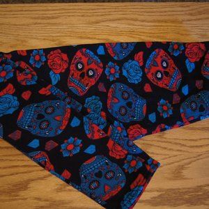 Just Cozy fleece lined leggings; size small